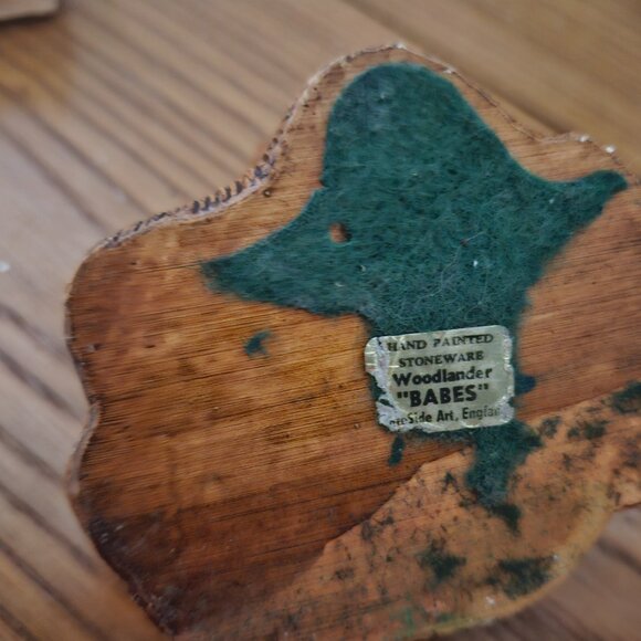 Vintage Pendelfin "Woodlander Babes" Stoneware Rabbits - Picture 2 of 2